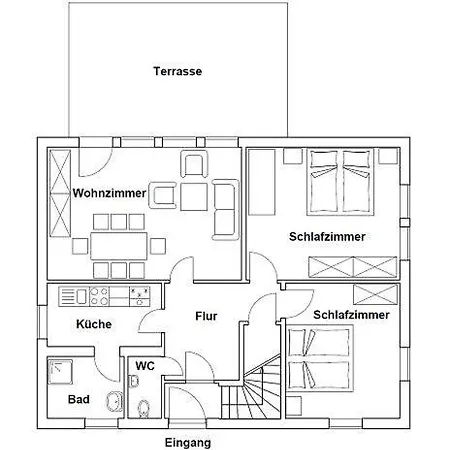 Semesterbostad Kaiserkrone Schöna